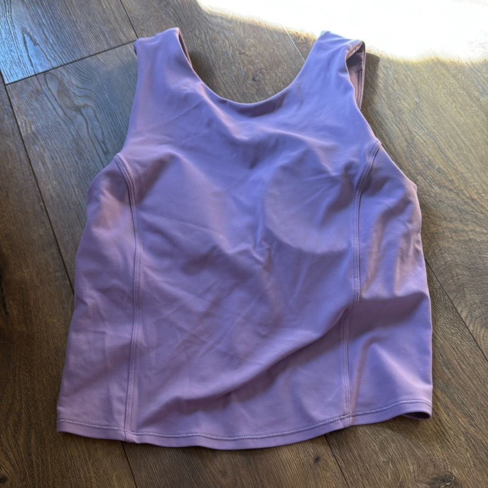 Lululemon Nulu Twist back tank size 4